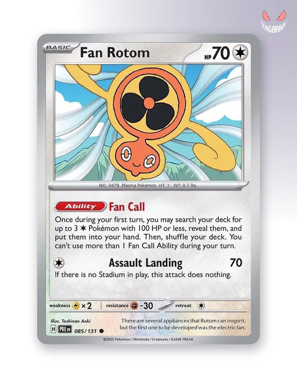 Fan Rotom 85 [NM] - Prismatic Evolutions