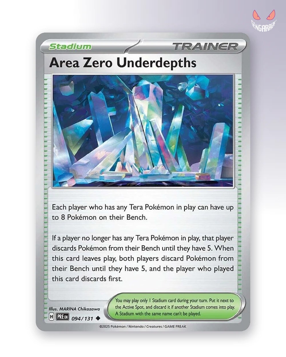 Area Zero Underdepths 94 [NM] - Prismatic Evolutions