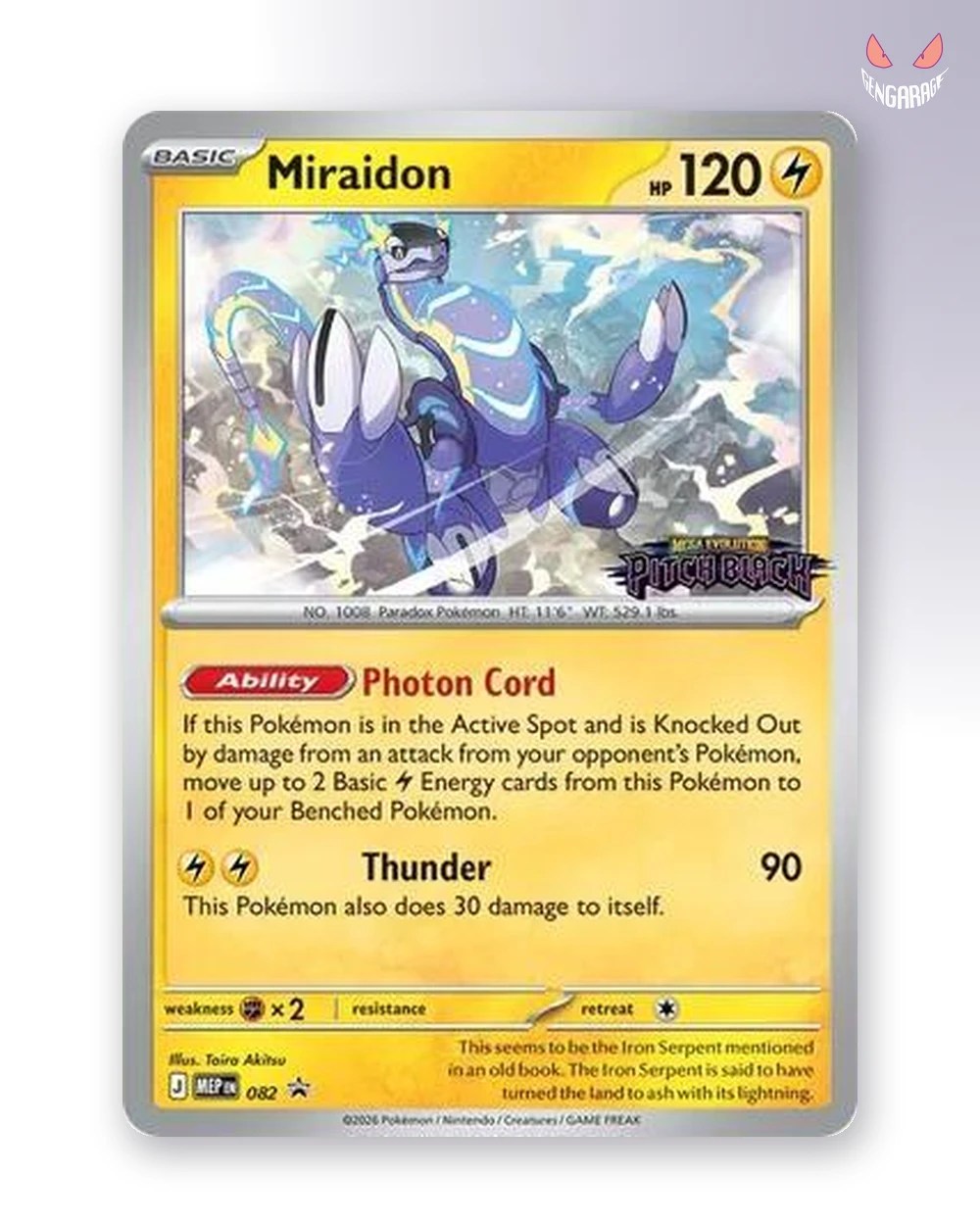 Miraidon 82 [H] [Stamp] [NM] - Promo