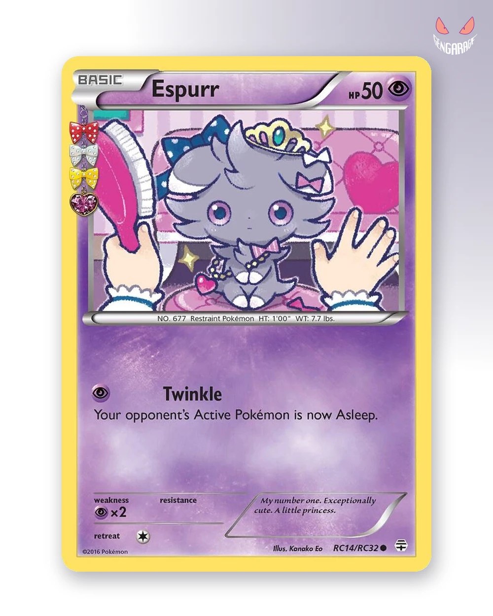 Espurr  RC14 [NM] – Generations: Radiant Collection