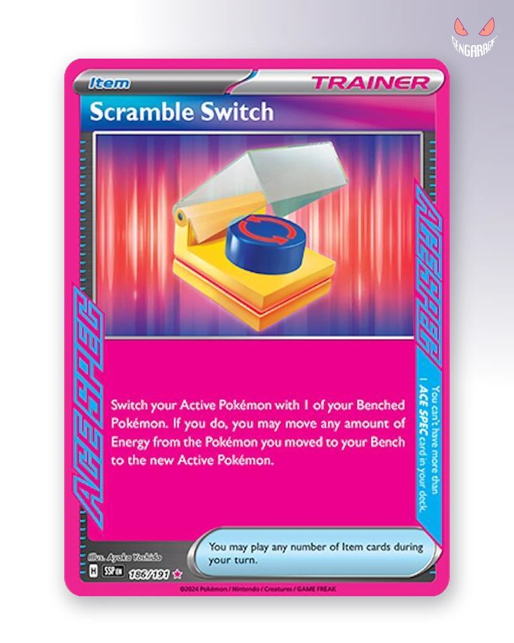 Scramble Switch  186 [NM] - Surging Sparks