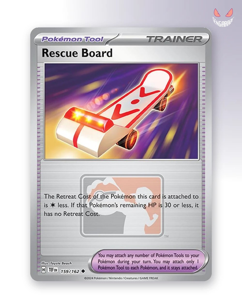 Rescue Board 159 [ES] [RH] [Liga] [NM] - League & Championship Cards