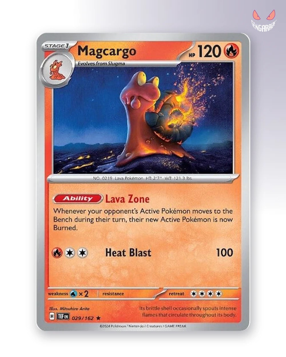 Magcargo 29 [ES] [H] [NM] - Temporal Forces