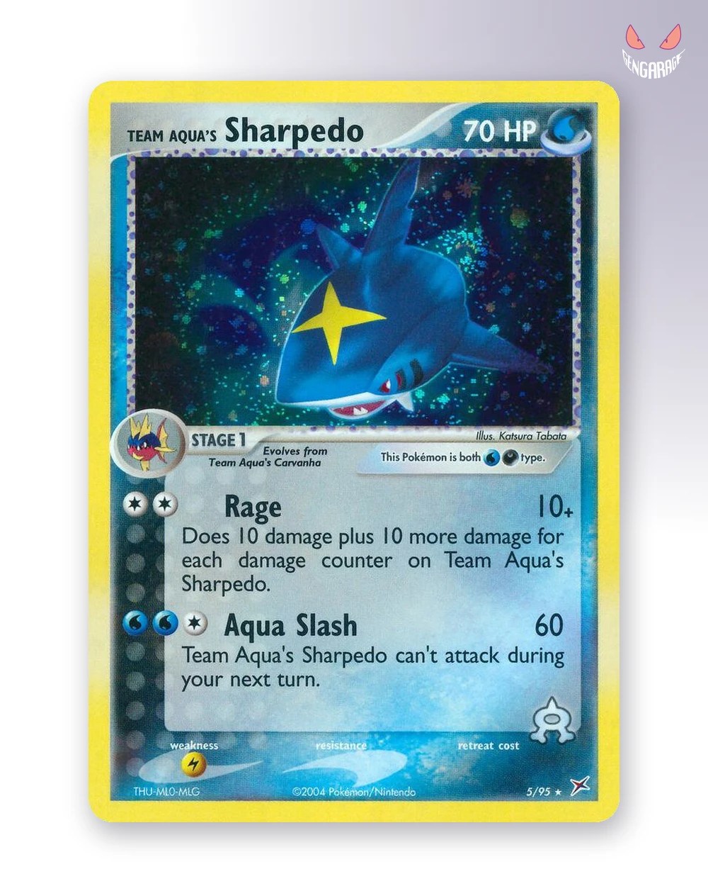Team Aqua's Sharpedo 5 [MP] - EX Team Magma vs Team Aqua