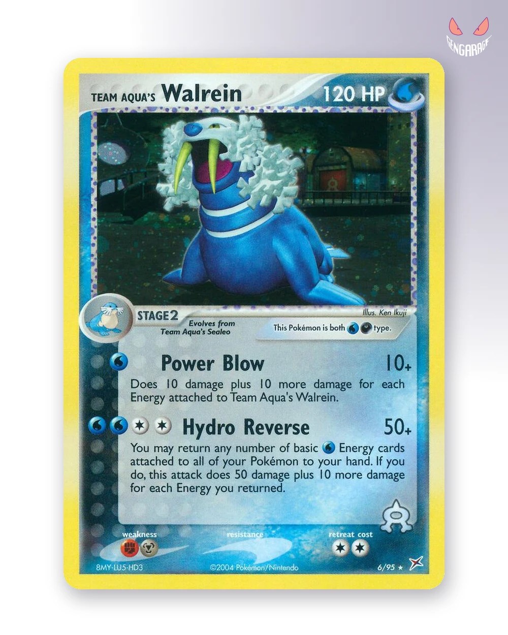 Team Aqua's Walrein 6 [H] [LP] - EX Team Magma vs Team Aqua