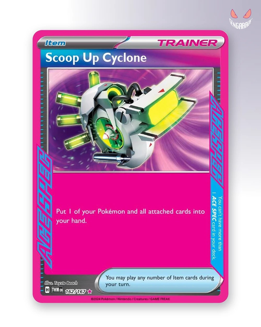 Scoop Up Cyclone  162 [NM] - Twilight Masquerade
