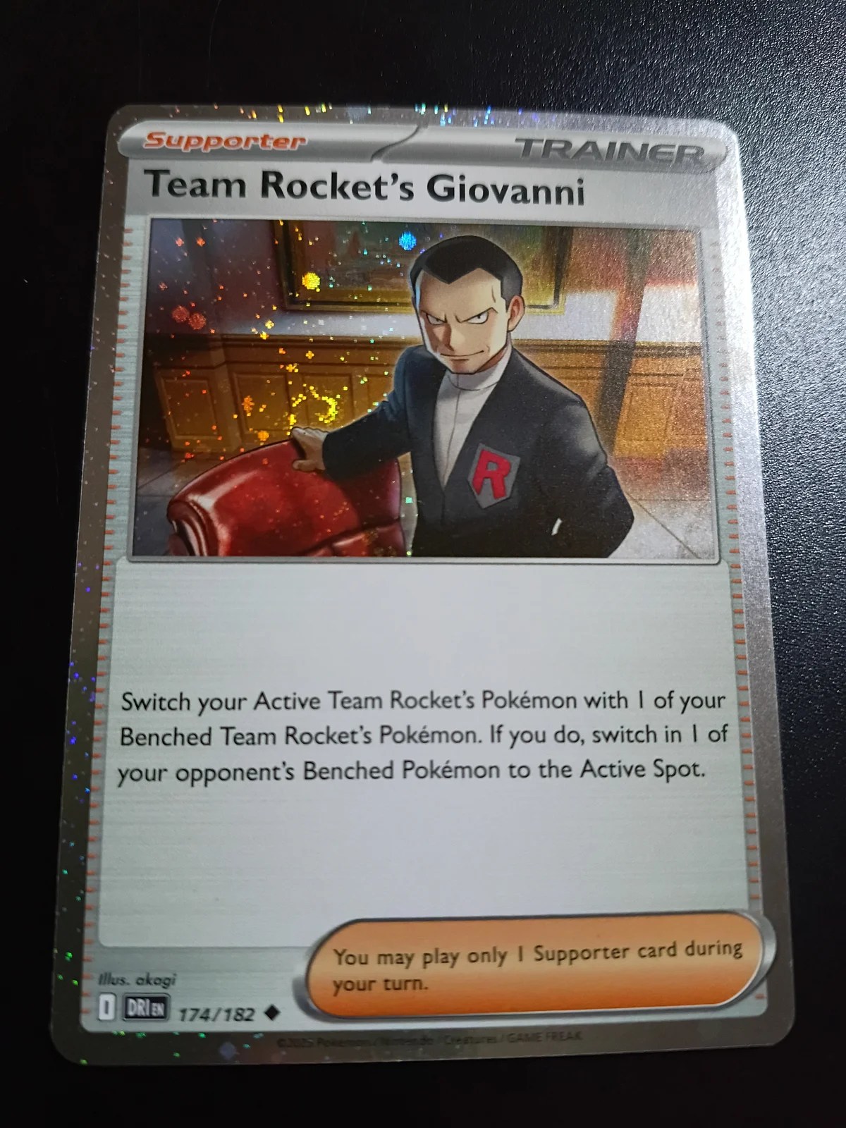 Team Rocket's Giovanni (Cosmos Holo) 174 [Cosmos Holo] [NM] - Miscellaneous Cards & Products - foto 1