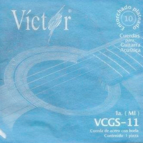 Cuerda Victor para guitarra acustica #1 VCGS-11 – TIENDA STS