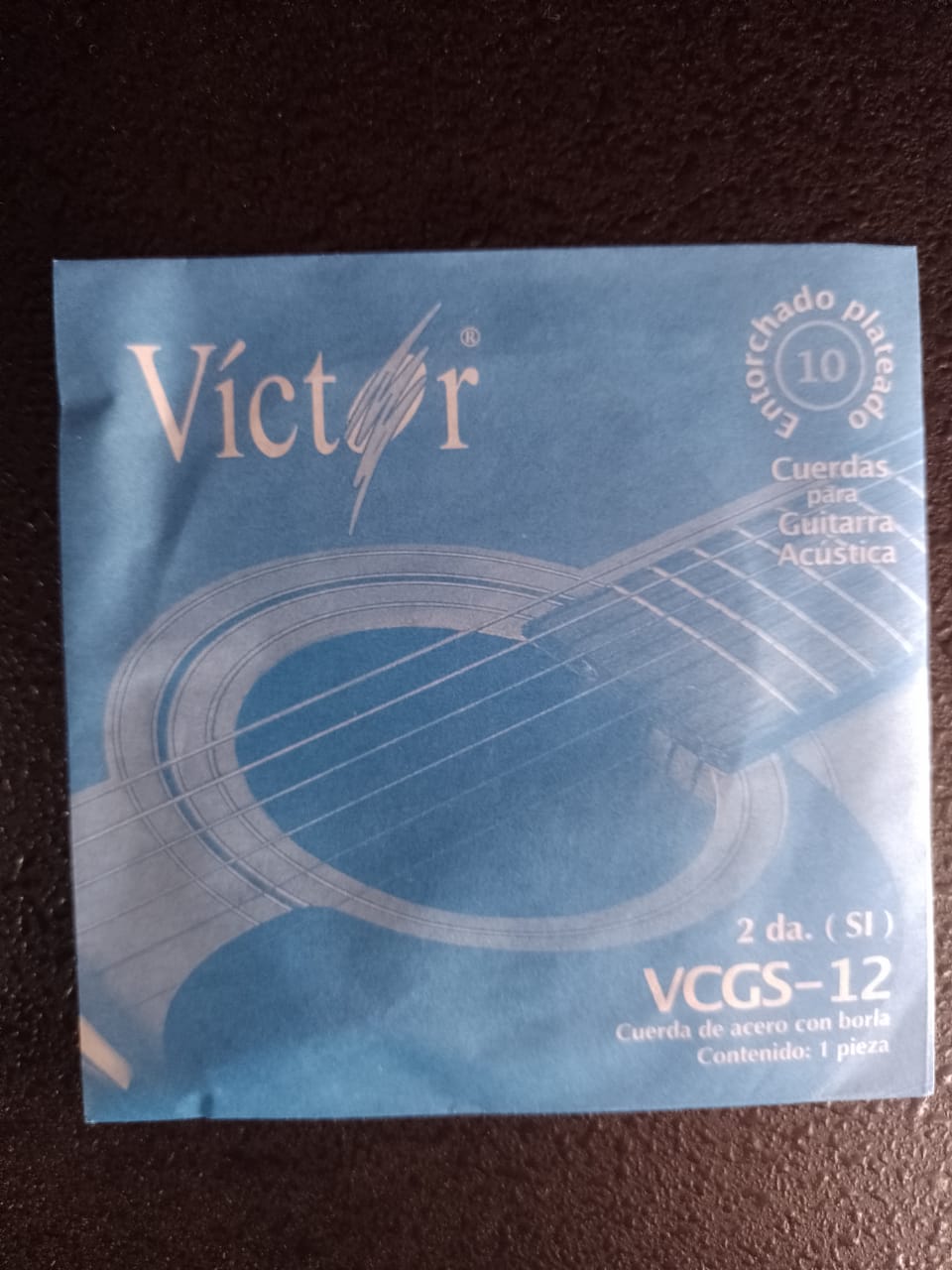 CUERDA VICTOR PARA GUITARRA ACUSTICA #2 – TIENDA STS