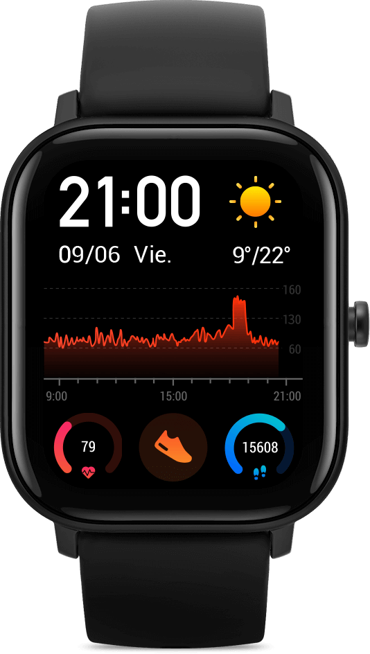Smartwatch XIAOMI Amazfit Gts Negro