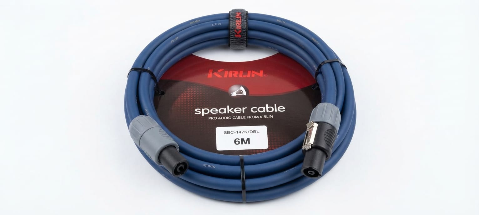 CABLE DE SPEAKON A SPEAKON CALIBRE 14 6M KIRLIN