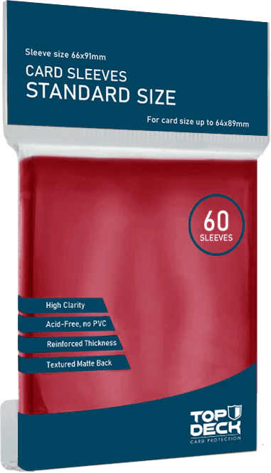 Protector Standard 66x91mm color Rojo - Imagen 2