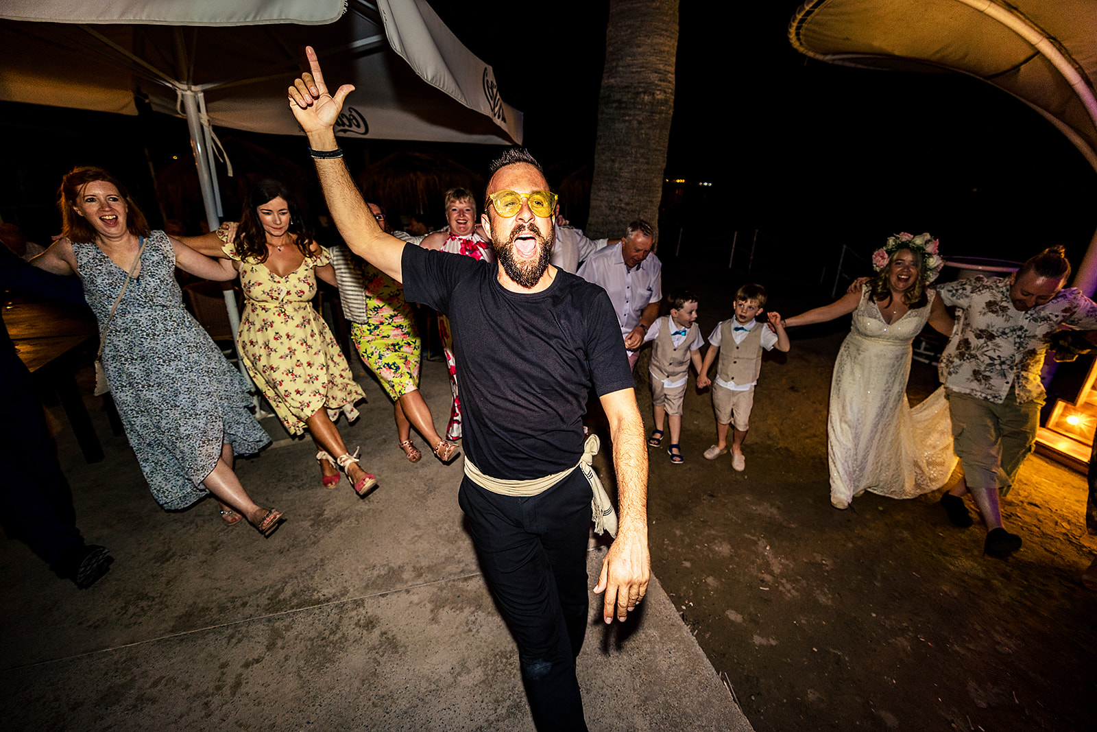 Coral Bay Dancers, Traditional Dancers at Atlantida Beach Bar