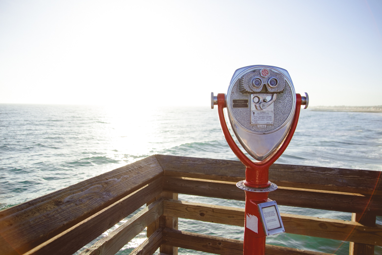 Bifocals on Newport Pier