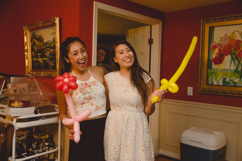 Ben photobombs Stacey & Me