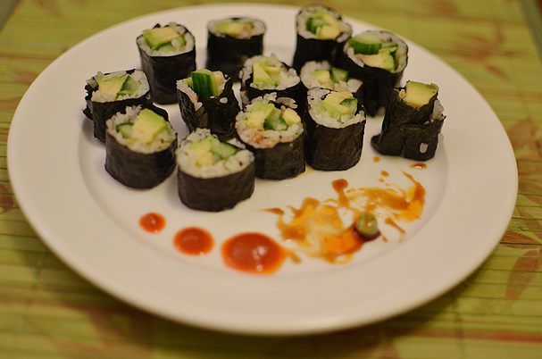 Cucumber & Avocado Roll