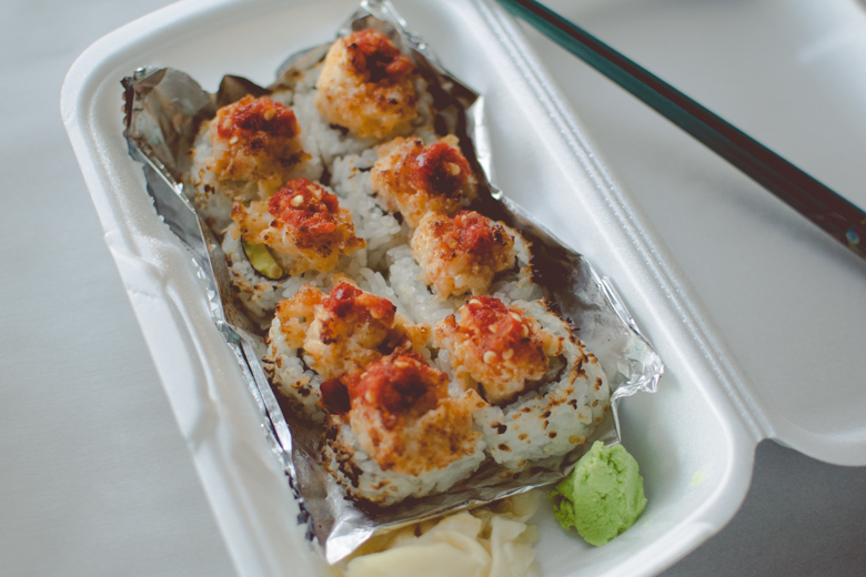 Volcano Roll from Sango Sushi