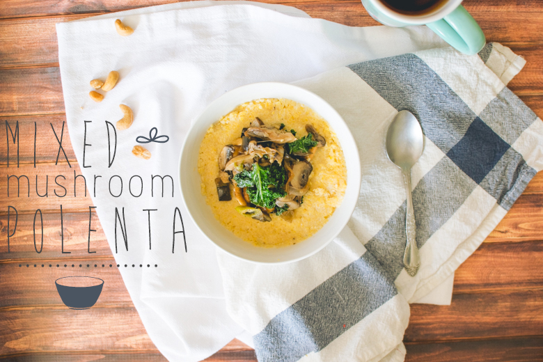 TiffanyBee.com | Mixed Mushroom Polenta Recipe