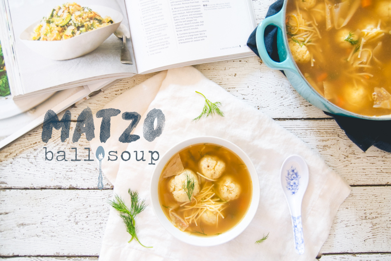 TiffanyBee.com | Vegetarian Matzo Ball Soup Recipe