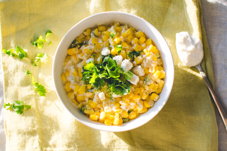 TiffanyBee.com | Game Day Cheesy Corn Recipe