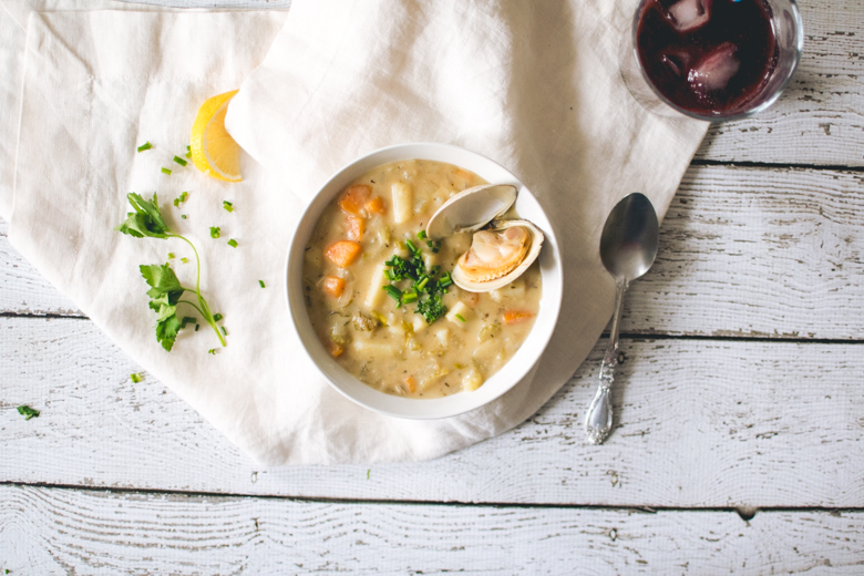 TiffanyBee.com | New England Clam Chowder Recipe