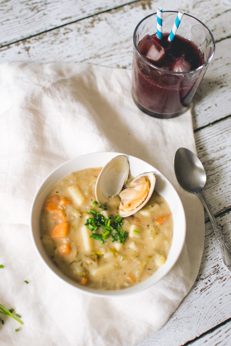 TiffanyBee.com | New England Clam Chowder Recipe