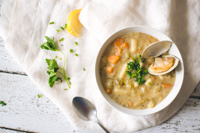 TiffanyBee.com | New England Clam Chowder Recipe