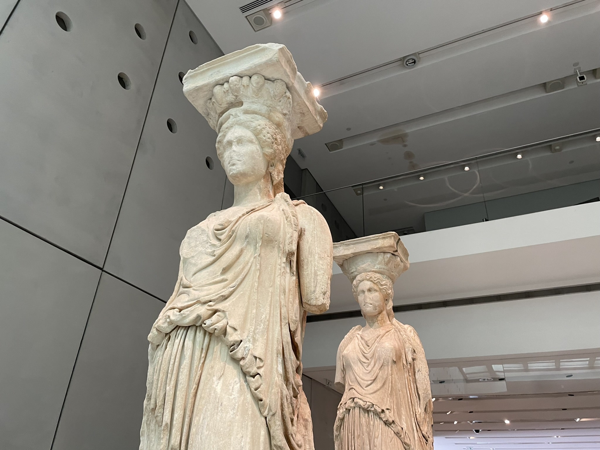Acropolis Caryatid Statues, within the Acropolis museum