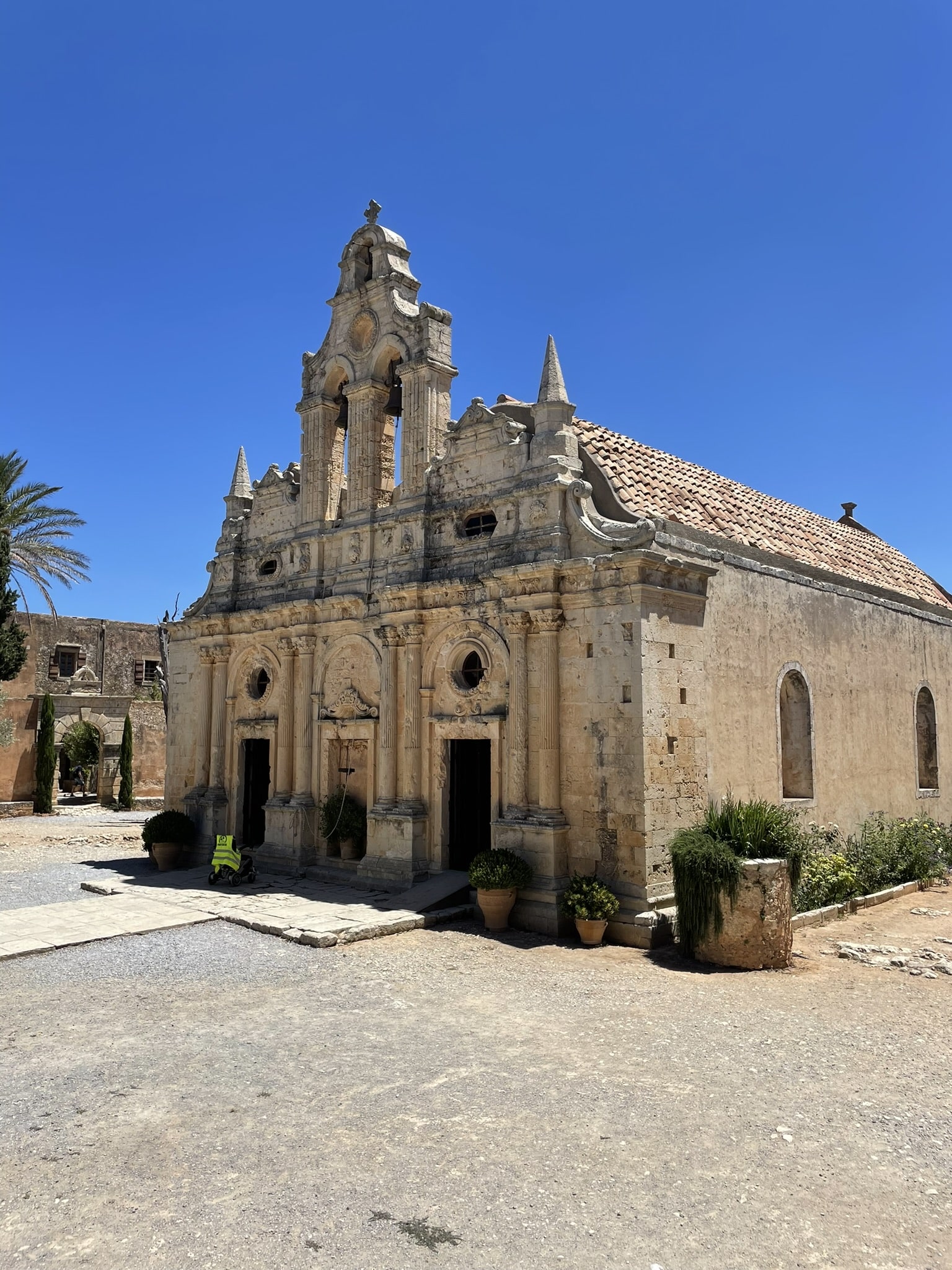 old stone church