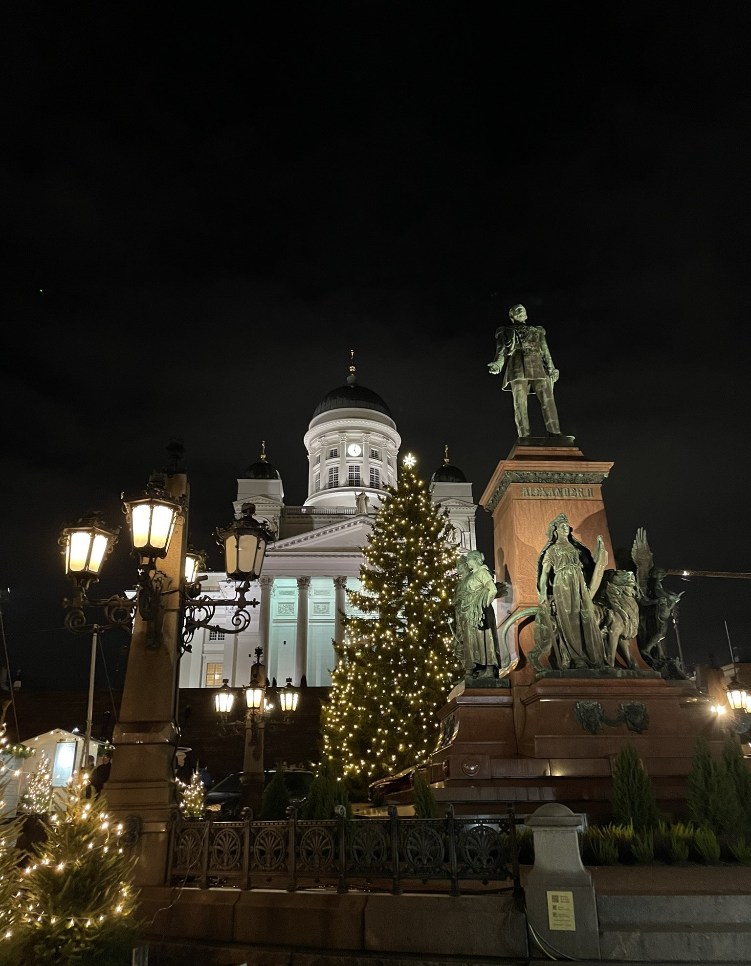 Helsinki Senate Square Evening