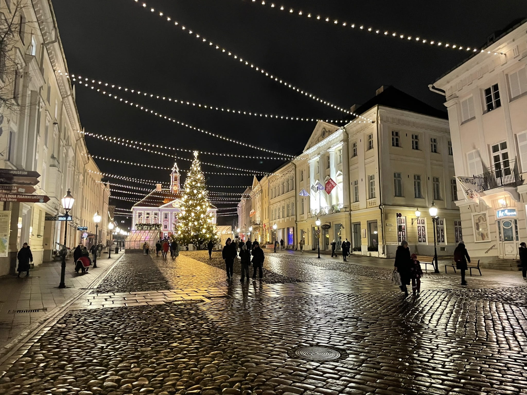 Tartu Town Square Christmas Market