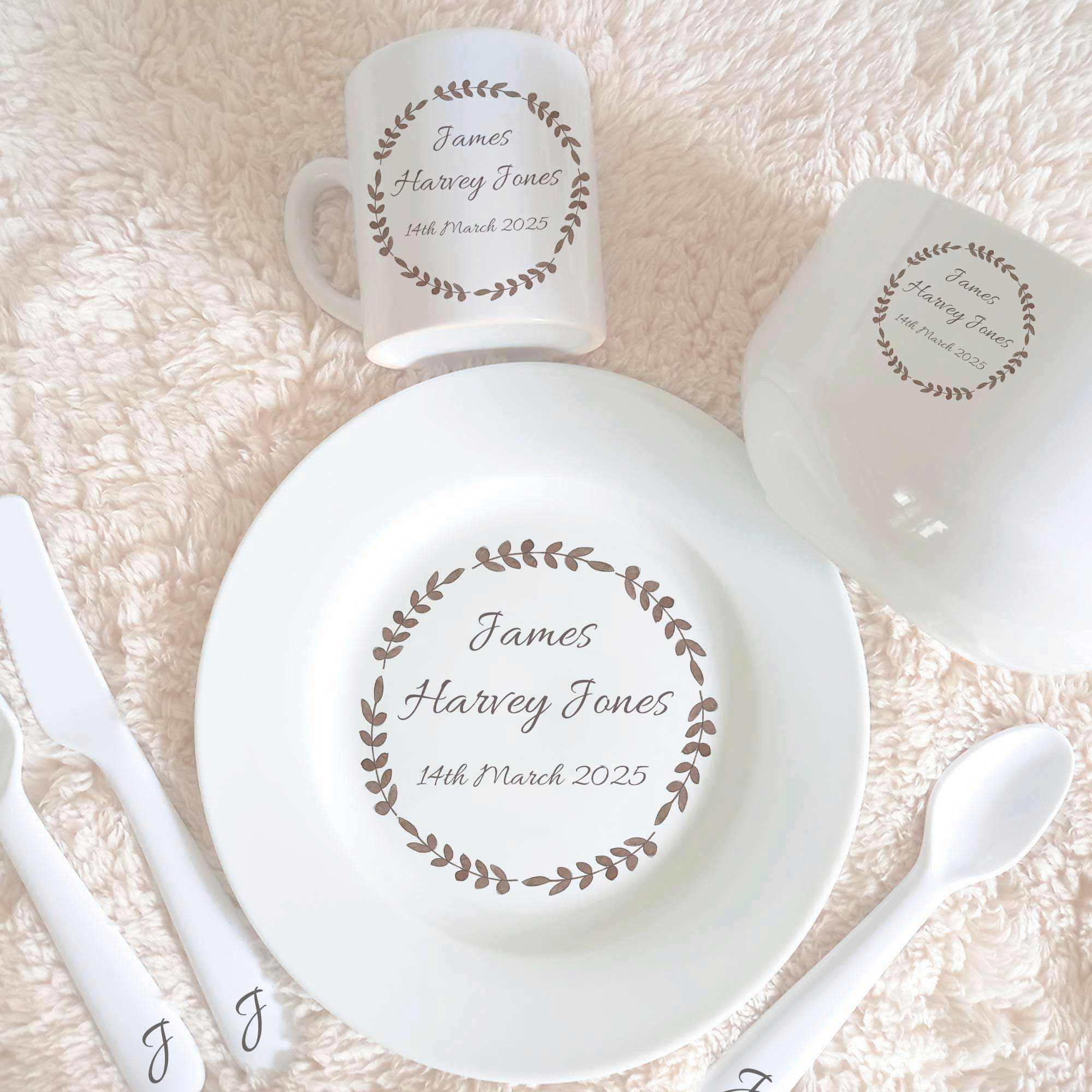 Neutral Baby Dinner Set