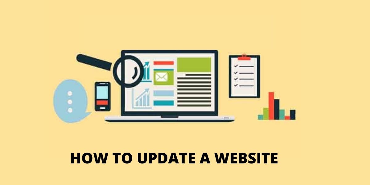 HOW TO UPDATE A WEBSITE