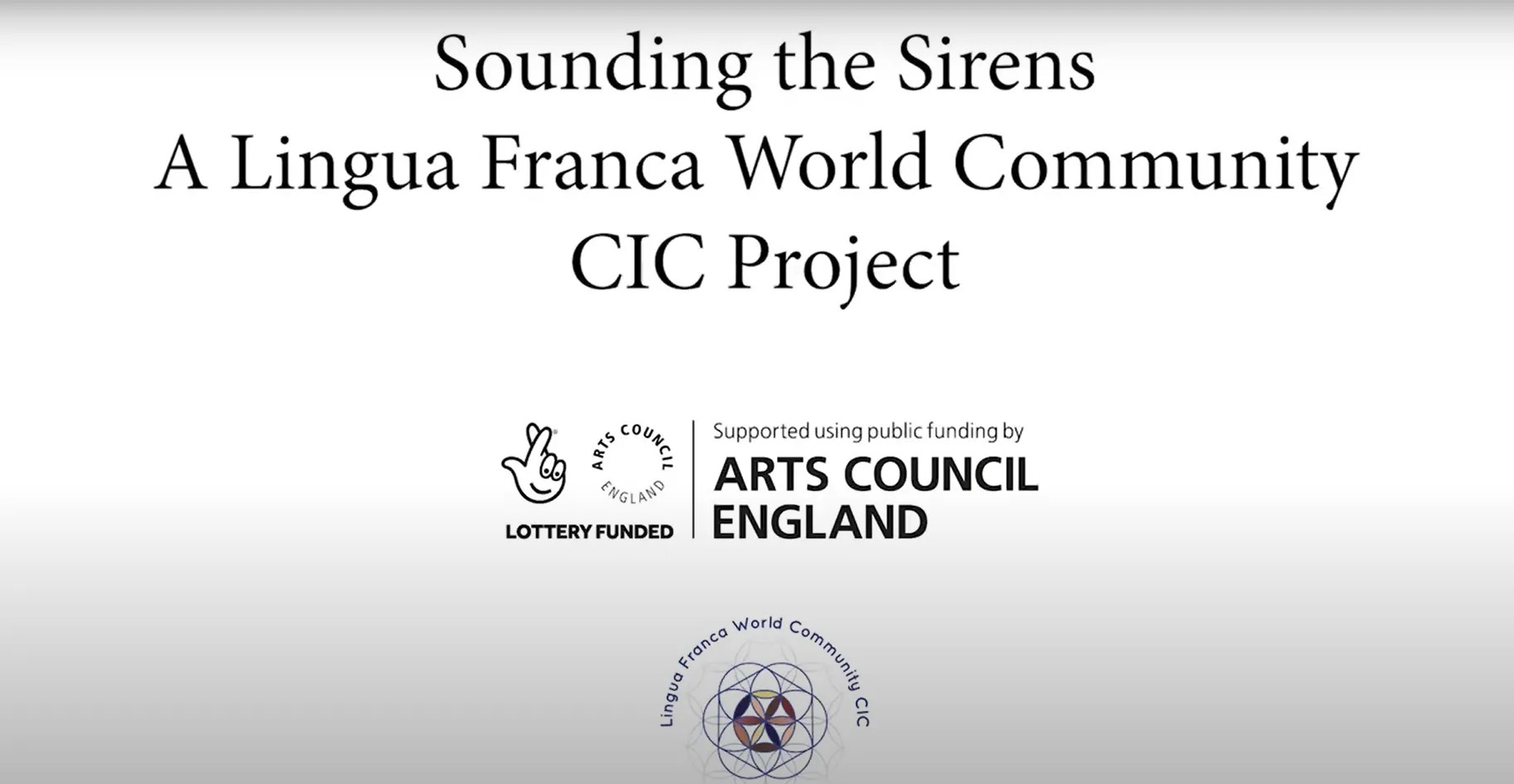 Sounding The Sirens