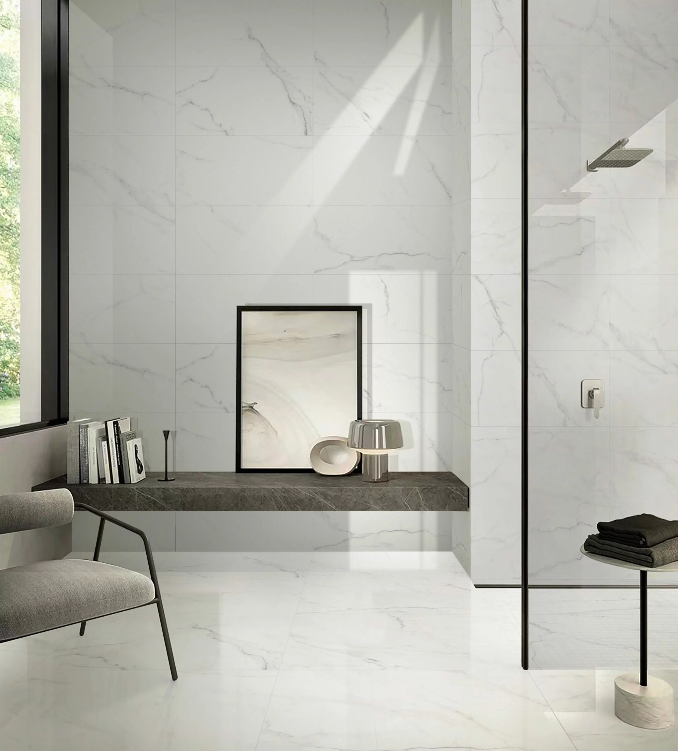 Baltic Carrara 12x24 Installation Image