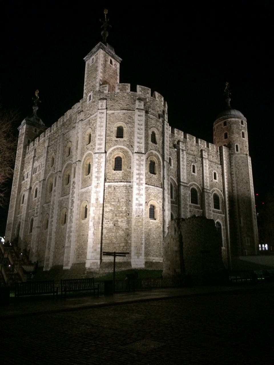 White Tower by night