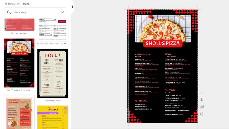 Menu Maker Pizza - Download Ultra HD Dark Illustration | Mobile