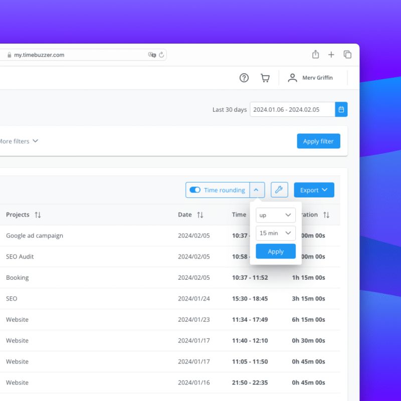 Enabling Time Rounding - High Resolution Minimal Arts for Desktop
