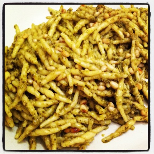 Trofie Pasta with Pesto