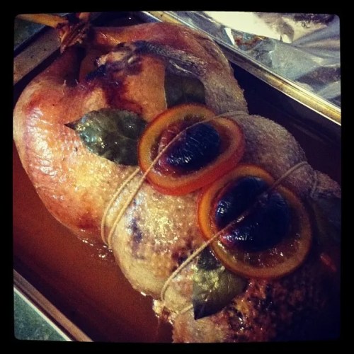 Four Bird Roast, Goose, Turkey, Duck and Guinea Fowl