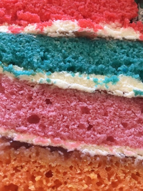 rainbow cake