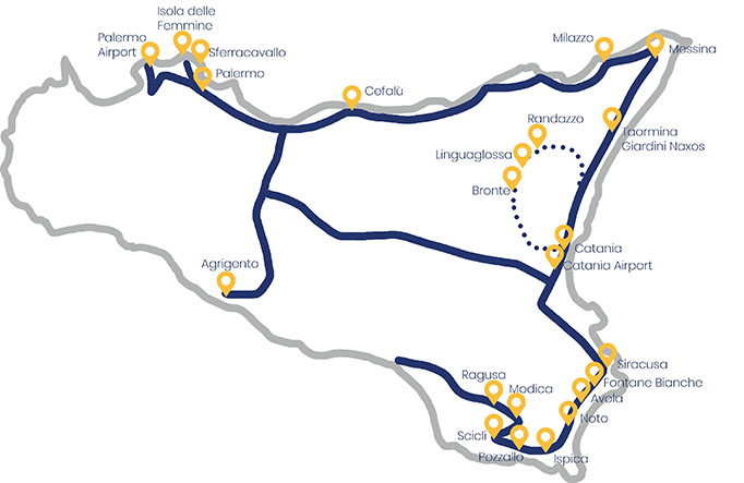 The Guilt Trip Map Train Map Sicily 