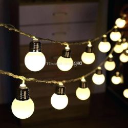 target lights string outdoor globe within larger solar