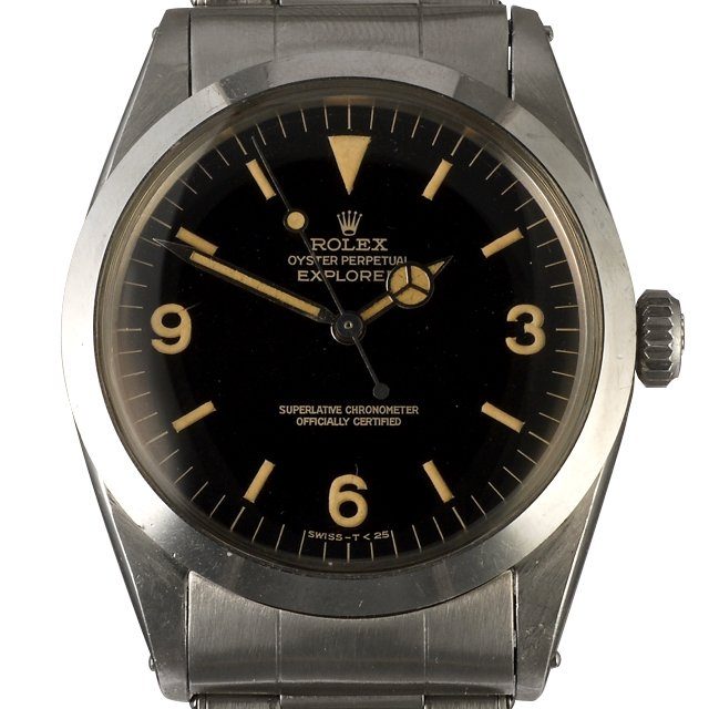 1966 Rolex Explorer Ref 1016 Gilt Gloss Dial Timeline Watch Collection