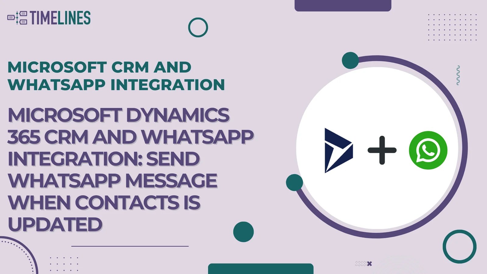 Whatsapp Microsoft Dynamics 365 integration