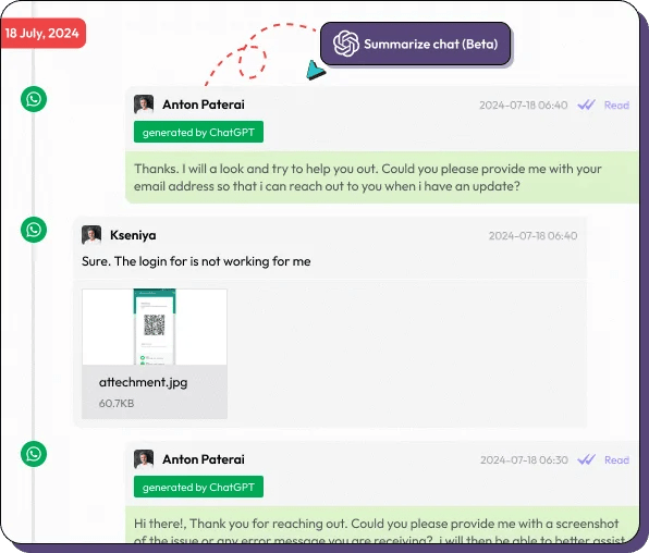 Generate a WhatsApp Chat Summary with ChatGPT
