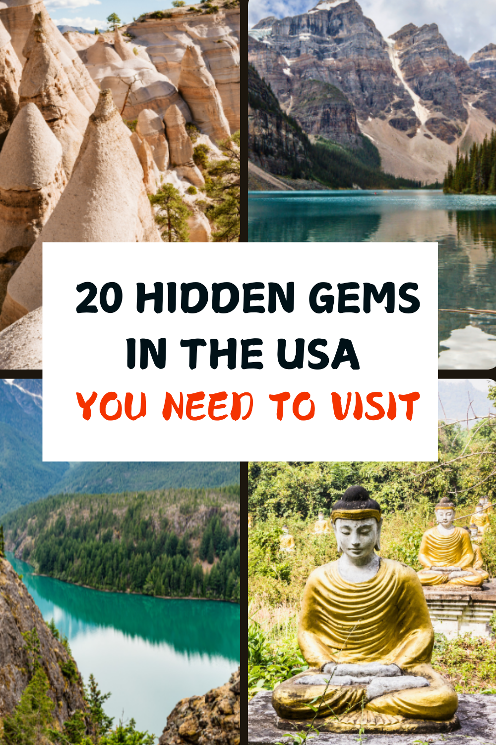 20 Hidden Gems In The USA Pinterest Travel Templates 3 