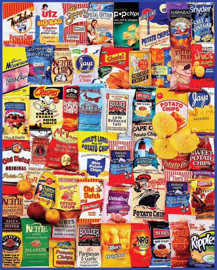 Potato Chips 1000pc ⋆ Time Machine Hobby