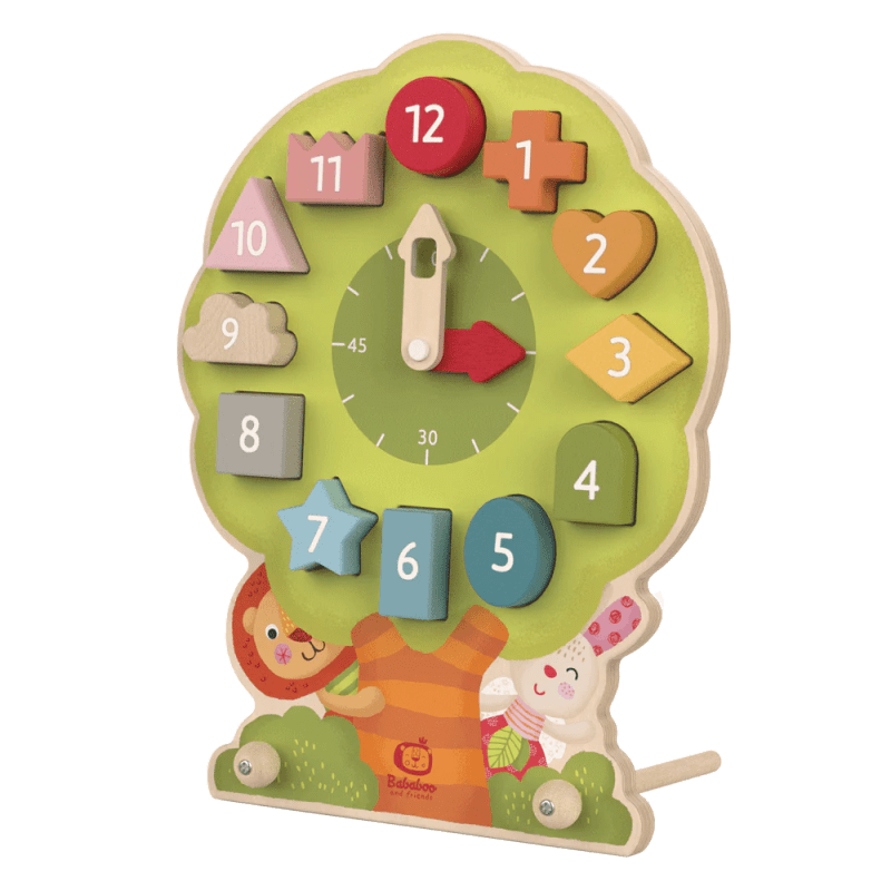 Shape Sorting Clock Time Machine Hobby - Modern Landscape Image - Retina