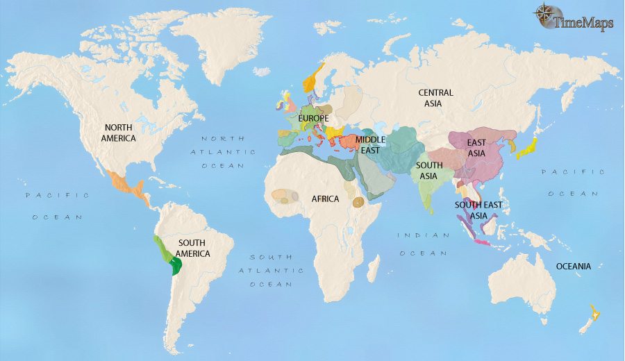 World Map 1500 BCE History In The Bronze Age TimeMaps 979ad0202 